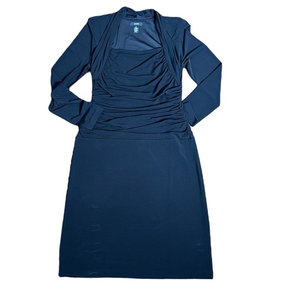 Alfani Dresses & Skirts - Alfani Black Stretch Midi Dress